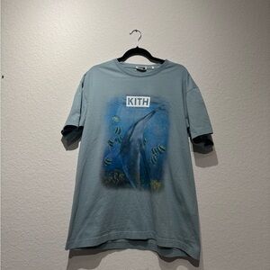 Kith Graphic T-Shirt in Blue